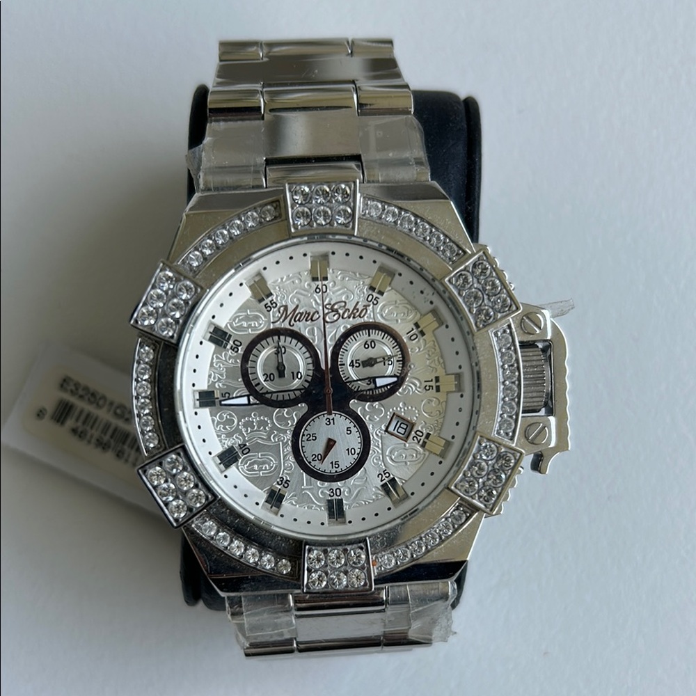 New with tag Marc Ecko Silver Men's Watch